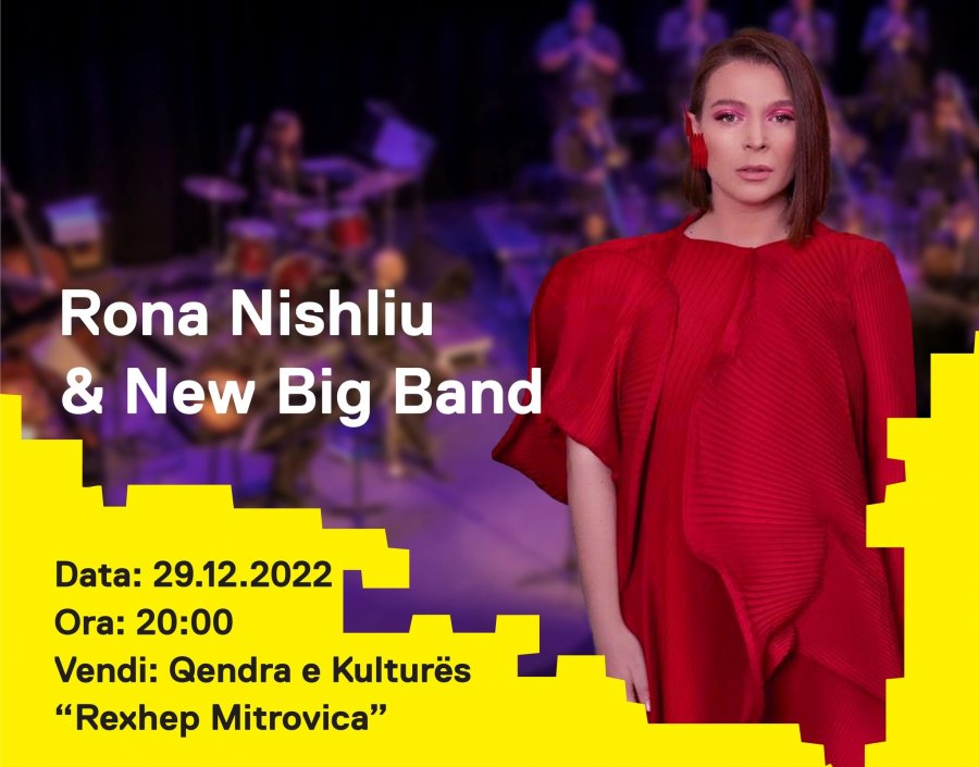 Rona Nishliu më 29 dhjetor koncert në Mitrovicë
