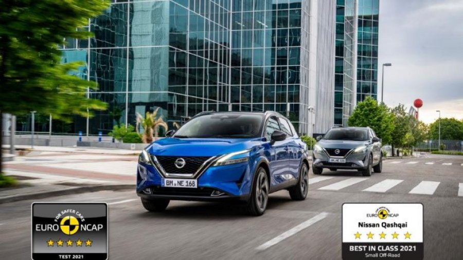 Nissan Qashqai – vetura më e sigurt në kategorinë e tij