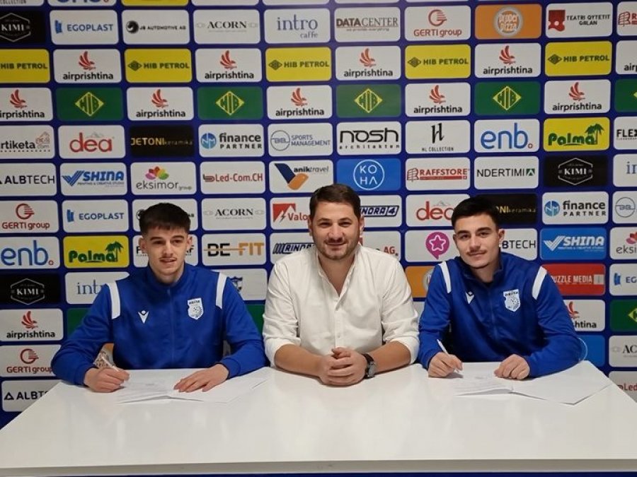 Zyrtare: Drita nënshkruan me dy talentë të rinj