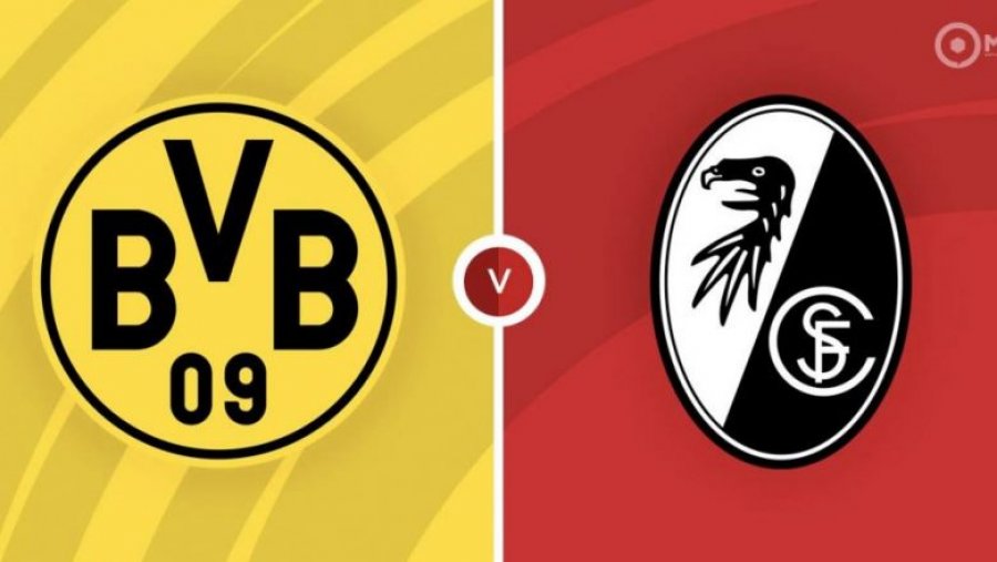 Formacionet zyrtare: Dortmund – Freiburg