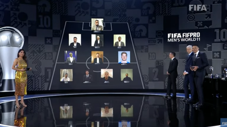 FIFA zgjodhi formacionin më të mirë për vitin 2021 – sulmi i mbushur me yje