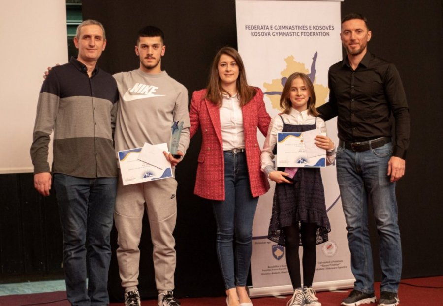 Federata e Gjimnastikës e Kosovës shpall “Sportistët e Vitit 2021”