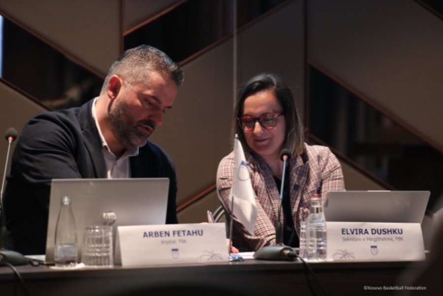 Fetahu dhe Dushku, pjesë e Asamblesë së Përgjithshme të FIBA Europe-s