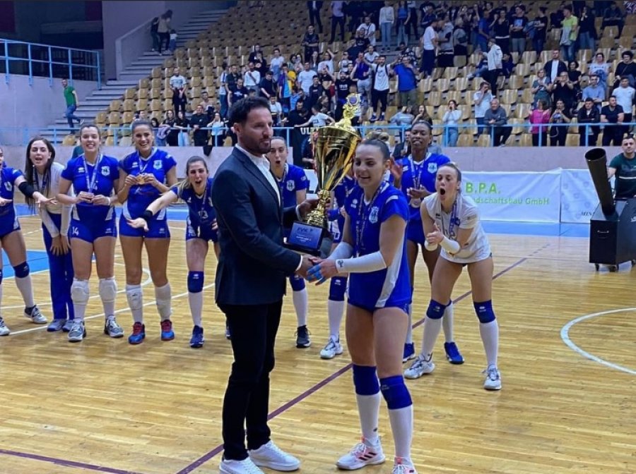 Drita shpallet kampione e Kosovës në volejboll