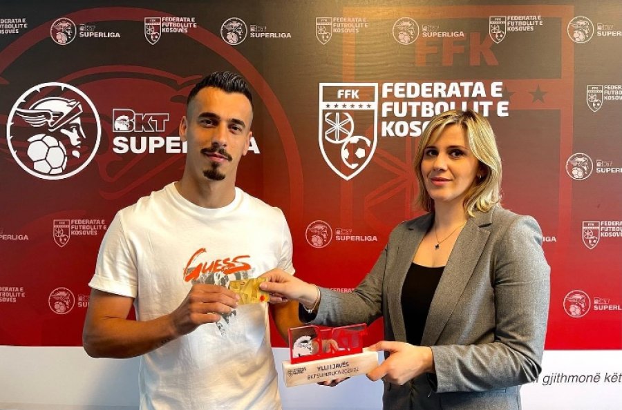 Altin Merlaku fiton sërish çmimin “Ylli i Javës” në Superligë