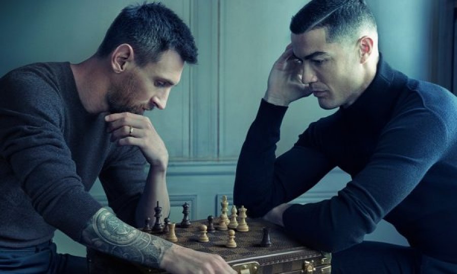 Ronaldo dhe Messi në një foto të rrallë para Botërorit