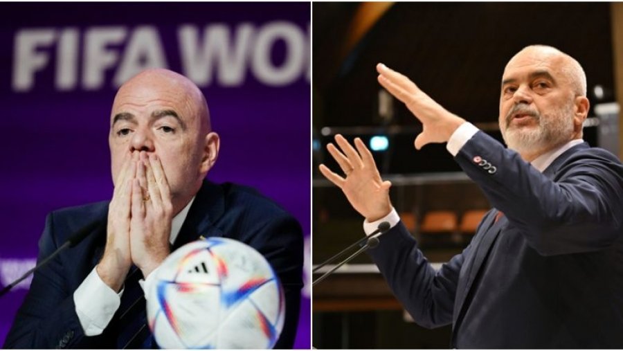 Infantino e përmendi Shqipërinë në deklaratën bombastike të tij nga Katari, Edi Rama krenar