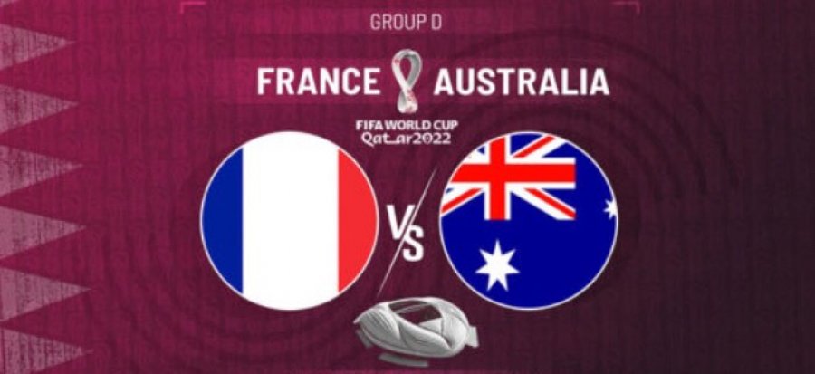 Formacionet zyrtare: Franca - Australia