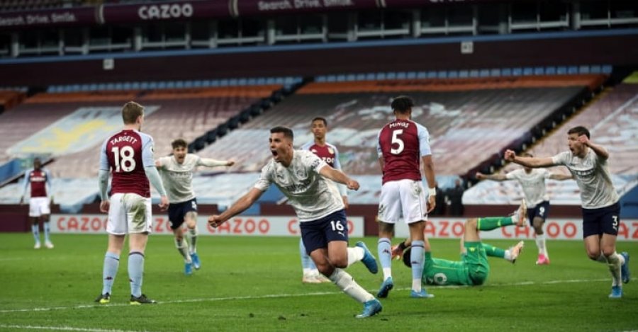 Man City dhe Aston Villa ndahen baras
