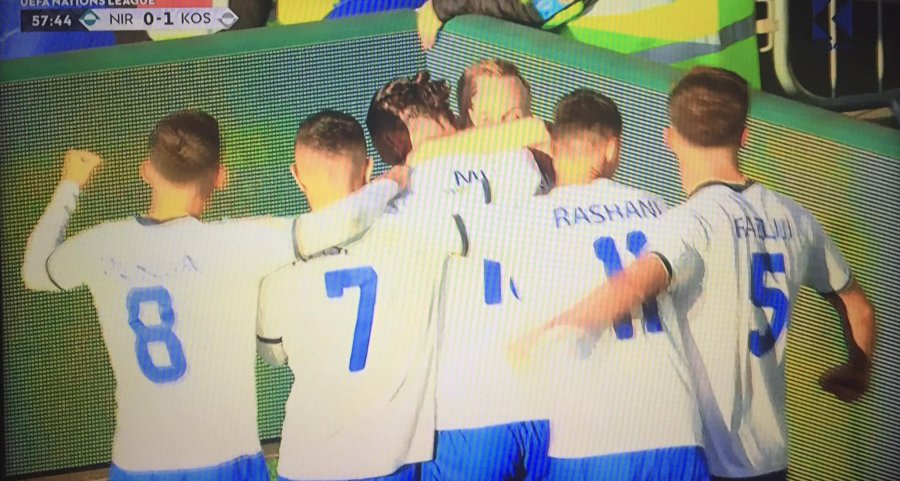 Kosova kalon në epërsi ndaj Irlandës së Veriut, shënon Muriqi