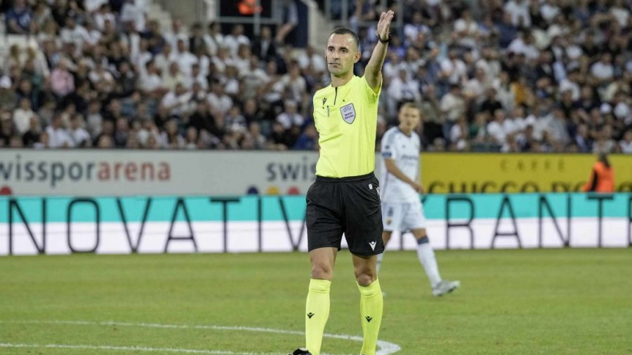 UEFA vazhdon t’u besojë gjyqtarëve nga Kosova, Nuza do ta drejtojë ndeshjen Nordsjaelland – FCSB