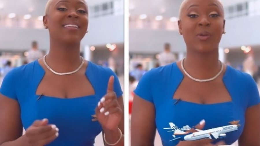 Stjuardesa shpjegon se kjo pjesë në aeroplan nuk pastrohet kurrë dhe është më pis se tualetet