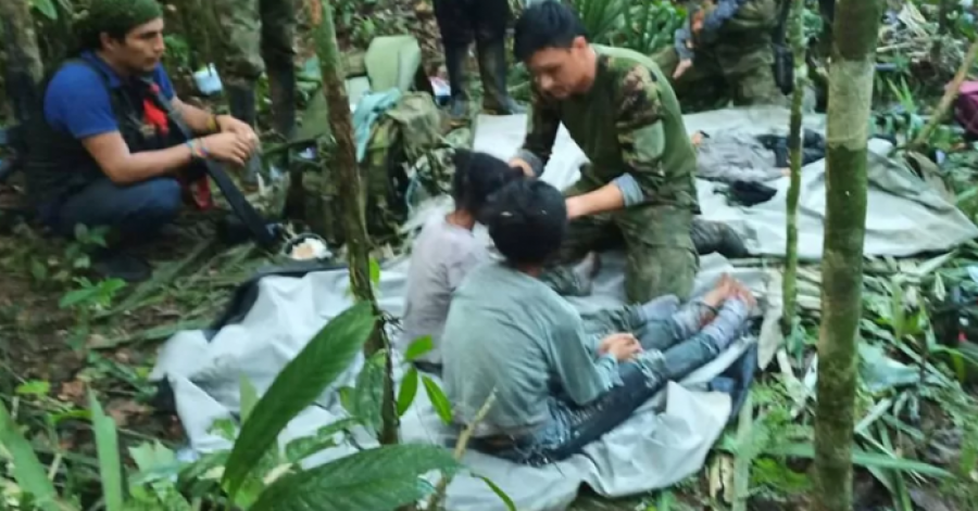 Rrëzimi i avionit në Kolumbi: Katër fëmijë gjenden të gjallë në Amazon pas 40 ditësh