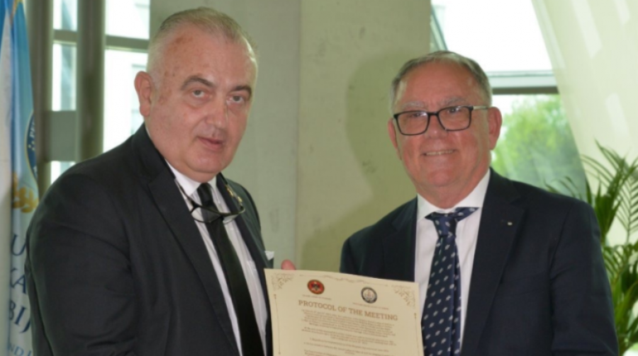 Publikohet marrëveshja mes Lozhës Masonike të Shqipërisë dhe asaj të Serbisë, pajtohen që mansonët serbë ta kenë Kosovën nën juridiksion