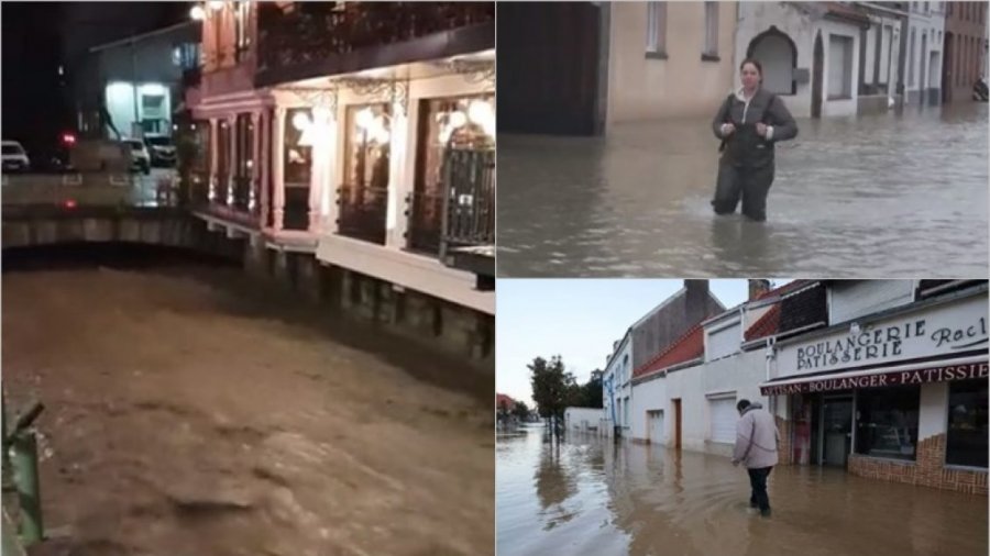 Gjendje e jashtëzakonshme në disa pjesë të Francës, pas reshjeve të dendura dhe përmbytjeve