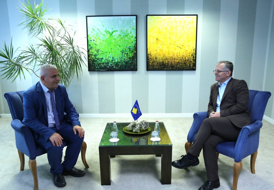 Rëndësia e informimit të të verbërve për liberalizimin, temë e takimit të Bislimit e Tishukit