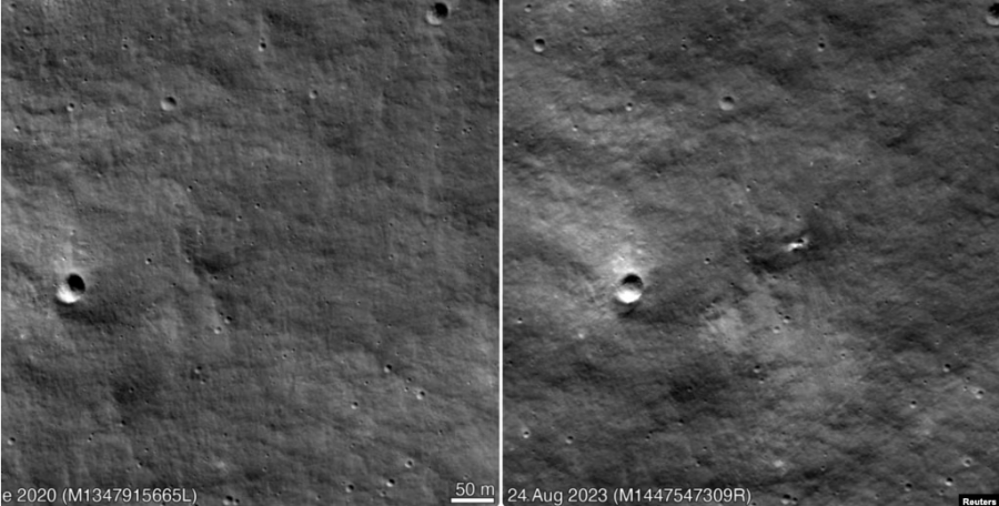 NASA zbulon një krater të ri në Hënë