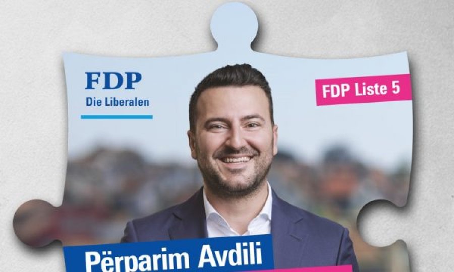 Shqiptari Përparim Avdili gati që ta shkruajë historinë në Zvicër, më 22 tetor garon për ulëse në Parlamentin Nacional