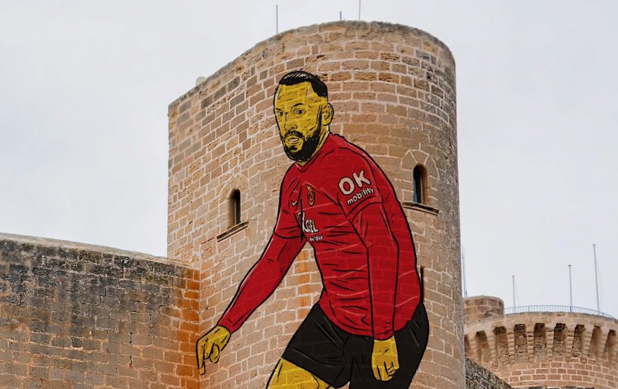 “E gjithë Mallorca është me ju”, Vedat Muriqi me mural në qytetin spanjoll