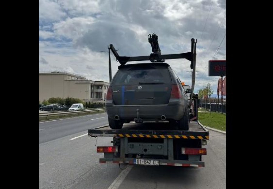 Në tri raste, policia jep gjoba 1200 euroshe për shkelësit e Ligjit të komunikacionit