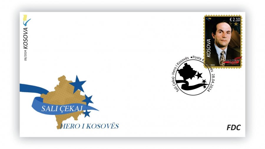 Posta e Kosovës vë në qarkullim pullat postare “Sali Çekaj, heroi i Kosovës”