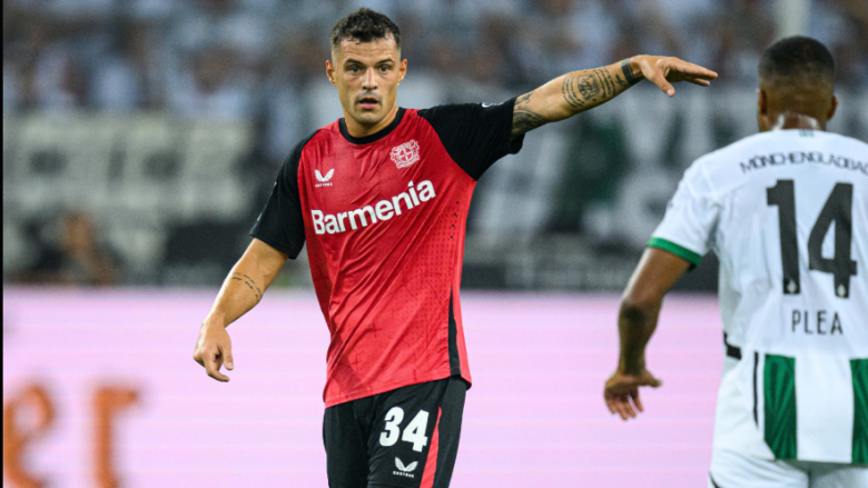 Xhaka me statistika fantastike ndaj Borussia M’Gladbach: Një gol, 117 prekje topi, 98 pasime të sakta