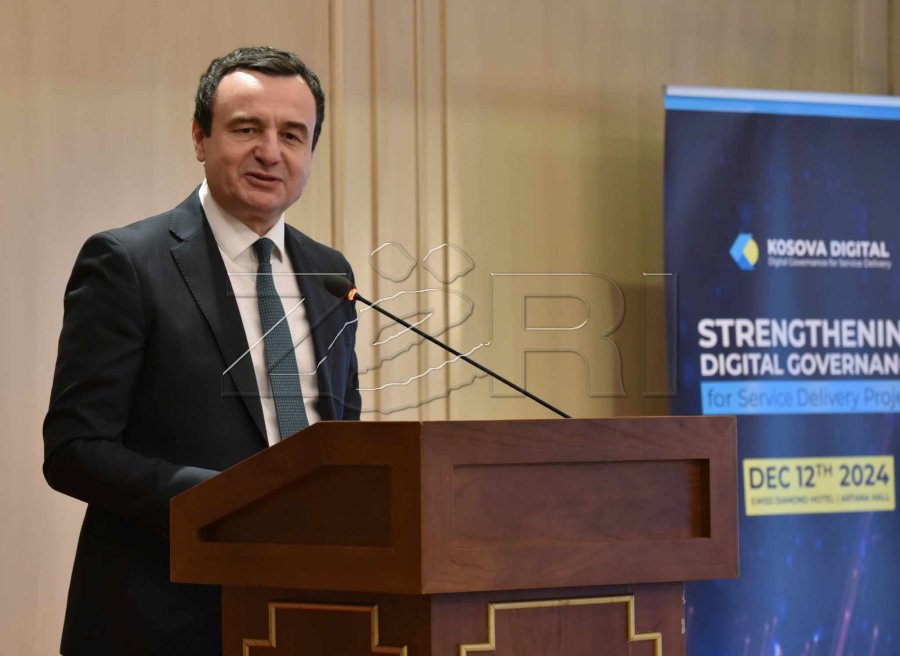 Lansohet Projekti i qeverisjes digjitale, Kurti: Nismë ambicioze për t’i fuqizuar shërbimet publike