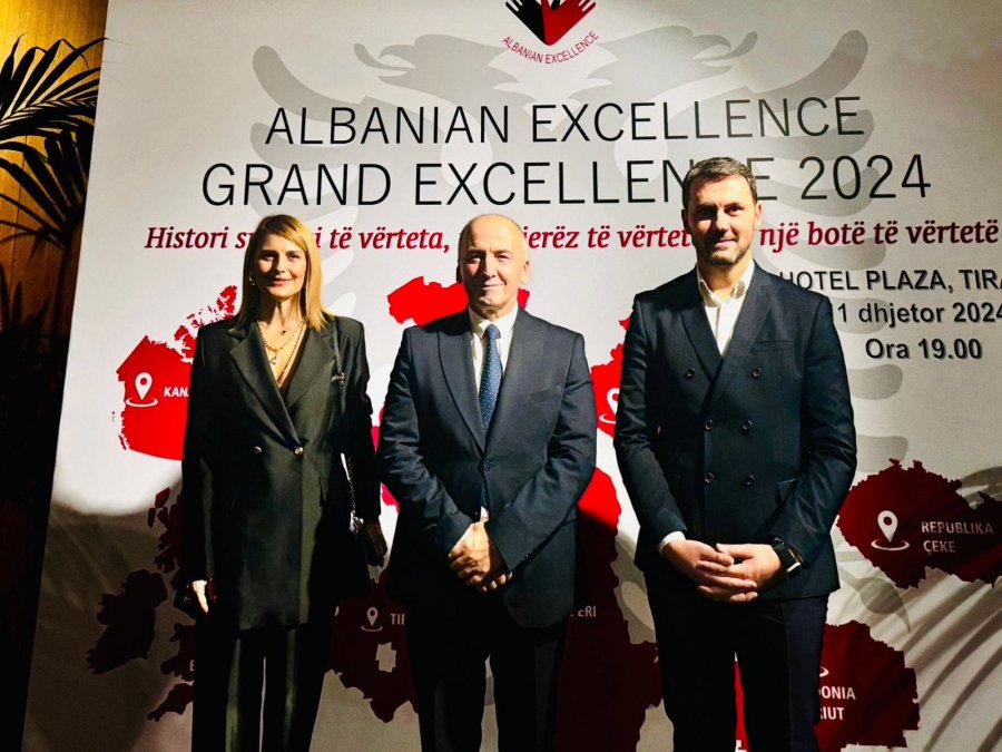 Gazmend Muhaxheri e fiton çmimin “Grand Excellence 2024”