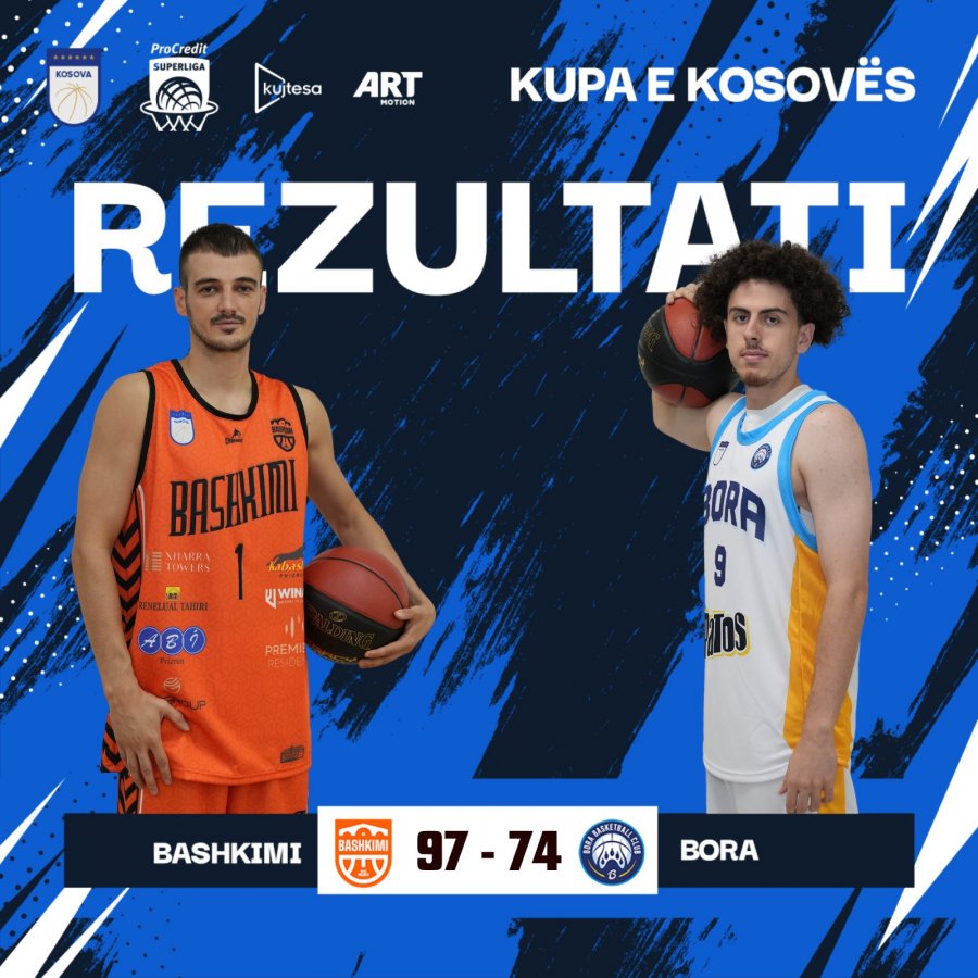 Bashkimi fiton sërish ndaj Borës, kualifikohet në gjysmëfinale 