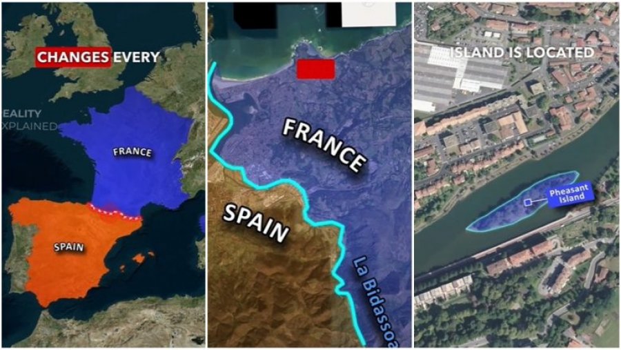 Besojeni ose jo, kufiri mes Spanjës dhe Francës ndryshon çdo gjashtë muaj