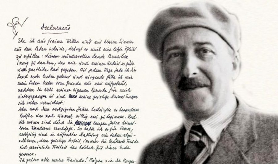 Letra e lamtumirës që la shkrimtari austriak Stefan Cvajg para se të vetëvritej