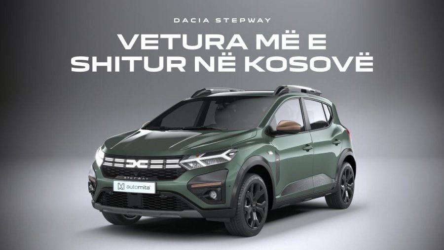 Zyrtare: Dacia Sandero Stepway, vetura më e shitur në Kosovë