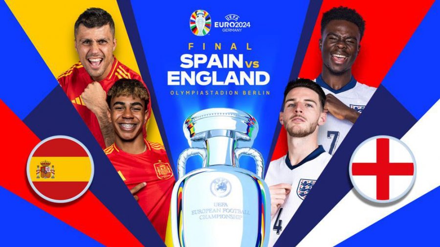 Finalja e “Euro 2024”: Spanjë - Angli, formacionet zyrtare