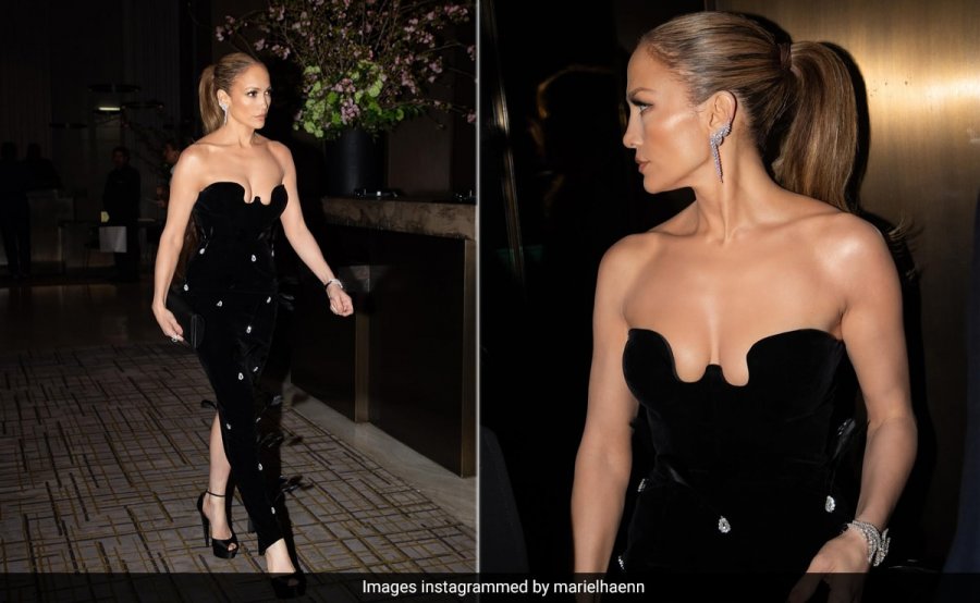 Jennifer Lopez mahnit të pranishmit me fustanin joshës nga stilistja kosovare, Diana Qerimi
