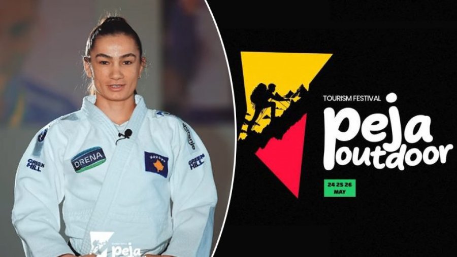 Majlinda Kelmendi njofton se do të jetë pjesë e festivalit “Peja Outdoor Tourism”