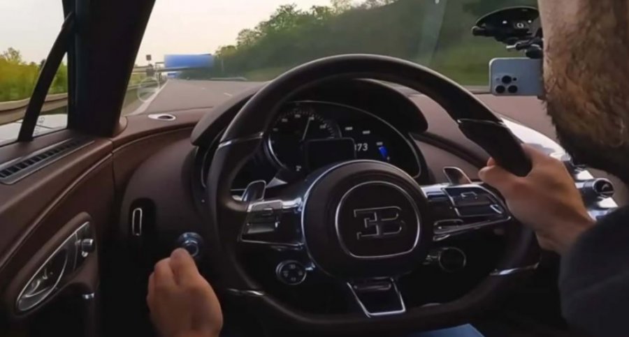 Publikohet videoja e një Bugatti Chiron Sport duke kapur shpejtësinë prej 413 km/h