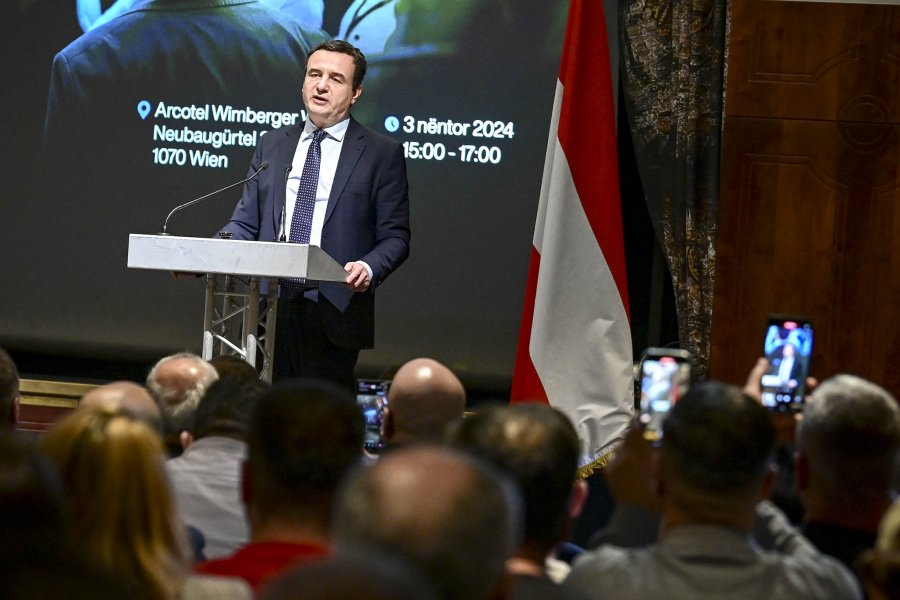 Kurti: Shuma e investimeve direkte austriake në Kosovë, afër gjysmë miliardi euro