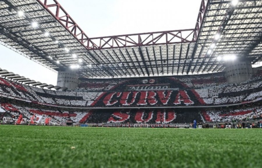 Tifozët kuqezi nuk zhgënjejnë   San Siro  plot për sfidën ndaj Juventusit