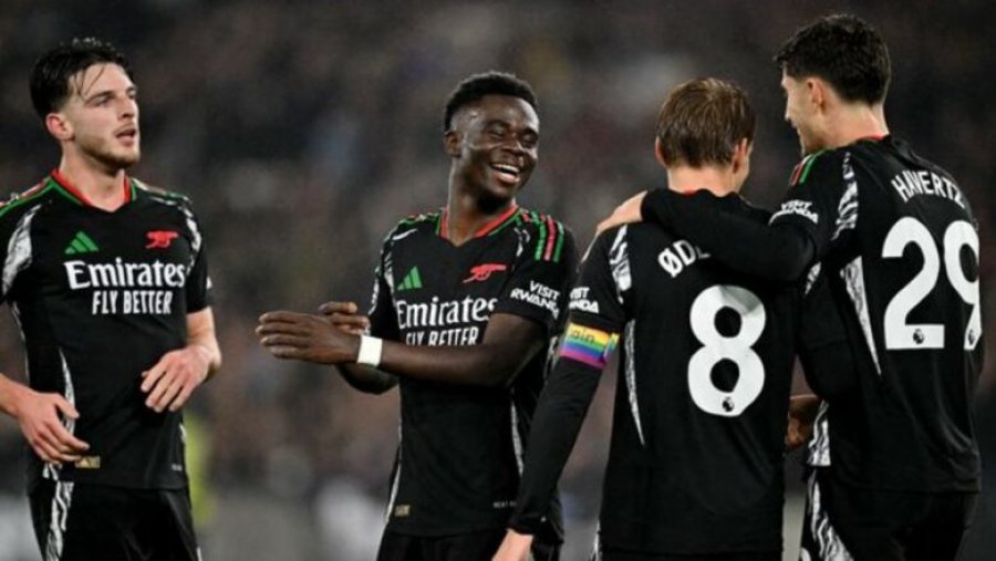 Arsenali fiton thellë në udhëtim te West Hami