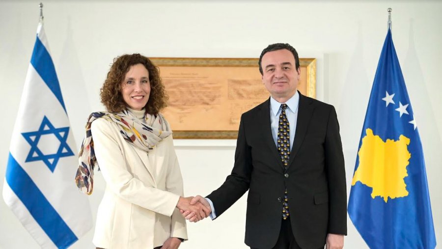 Ambasadorja e Izraelit e falënderon Kurtin për mbështetjen