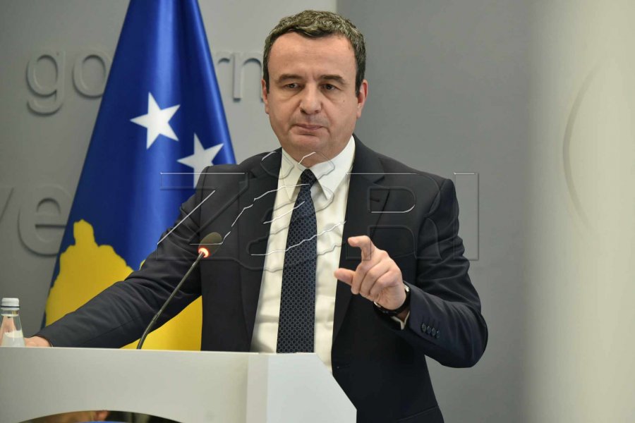 Kurti: Rritja e pensioneve për 20 për qind fillon nga ky muaj