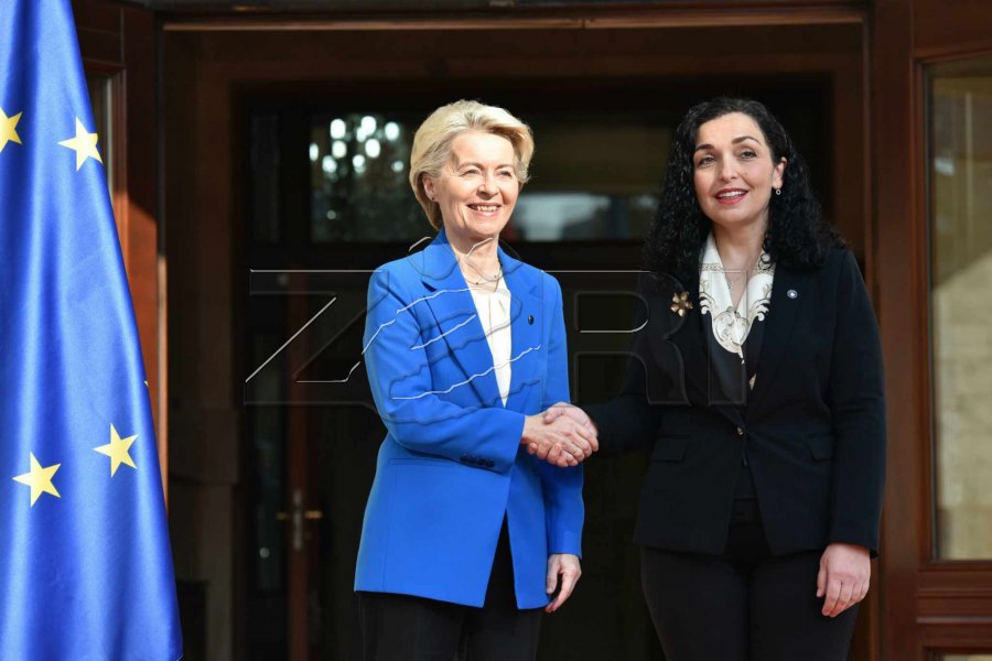 Von der Leyen pritet ta vizitojë Kosovën më 15 tetor