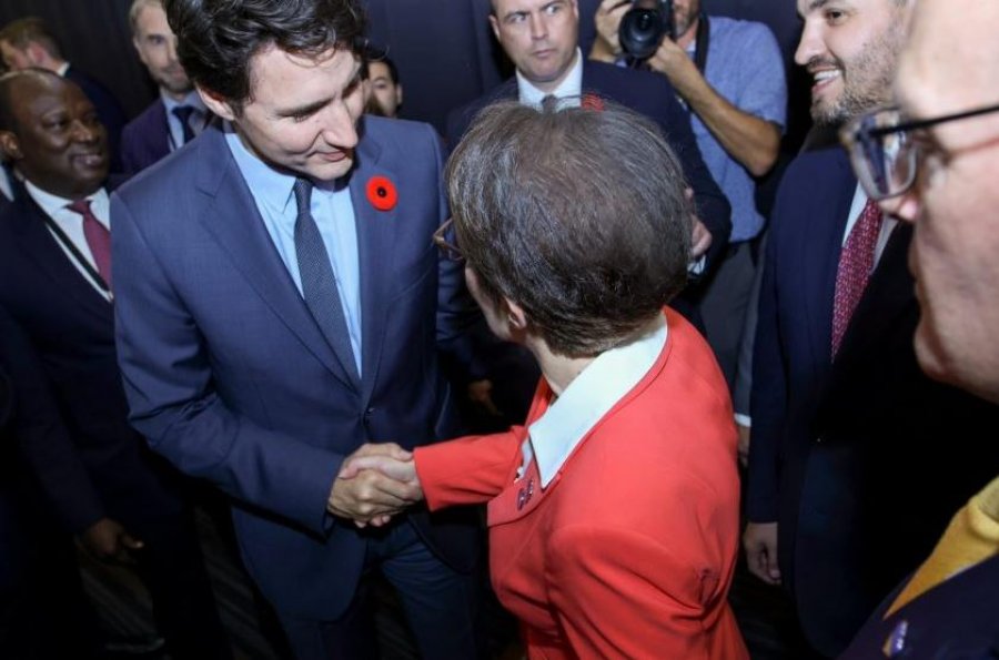 Ministrja Gërvalla takohet me kryeministrin kanadez, Trudeau