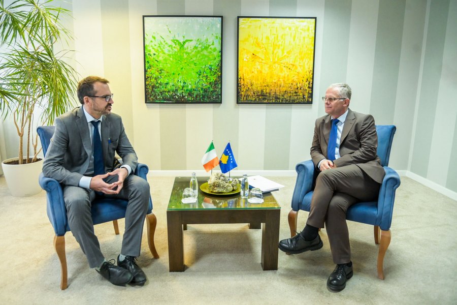 Bislimi: Kosova, e gatshme ta thellojë bashkëpunimin me Irlandën