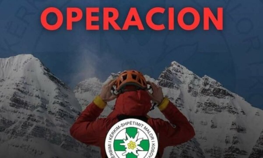 Shërbimi i Kërkim-Shpëtimit Malor të Kosovës nis një operacion në Kukës