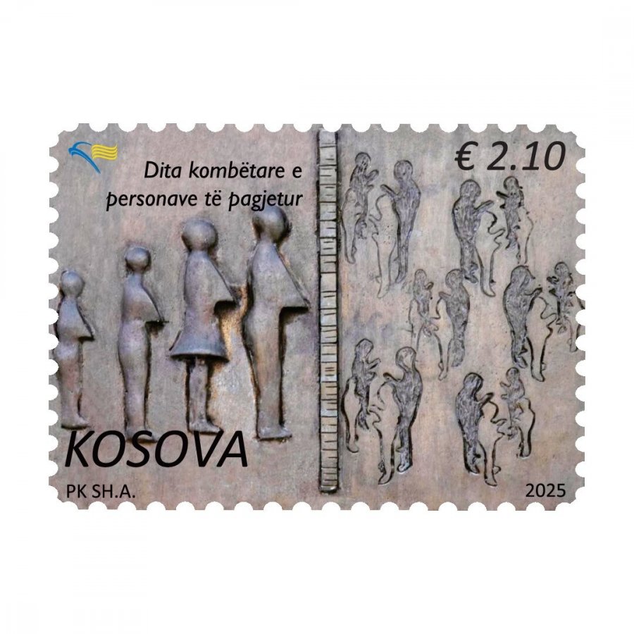 Posta e Kosovës nderon të pagjeturit me pullë postare