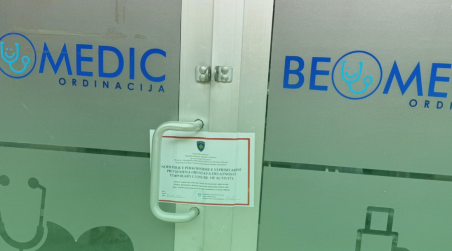 Mbyllet një klinikë në veri, inspektorati gjen mangësi të rënda dhe rrezik për pacientët