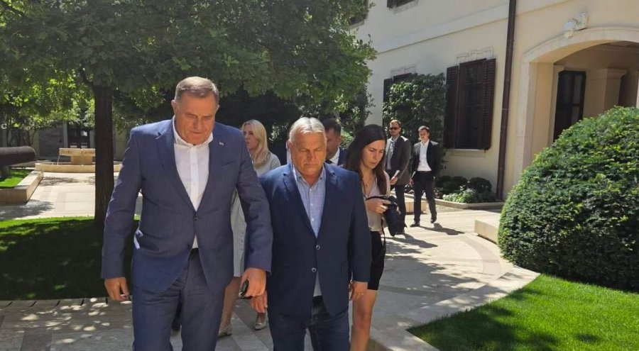 Orbani takohet me Dodikun, thotë se Hungaria s'e pranon dënimin e gjykatës ndaj tij