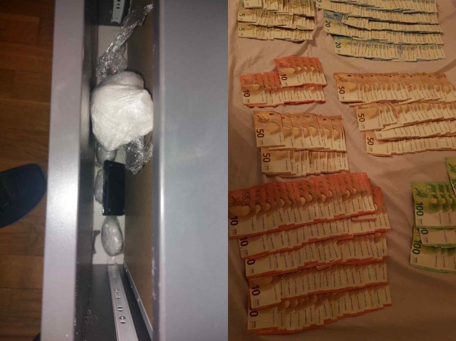 “Lugu” i Antidrogës arreston 6 persona, kapet kokainë në vlerë të 18 mijë eurove