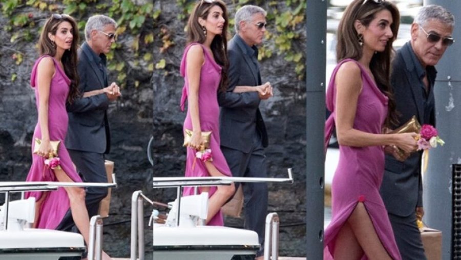 Çifti Clooney shkëlqyen me paraqitjen e tyre në një event të tyre në Como